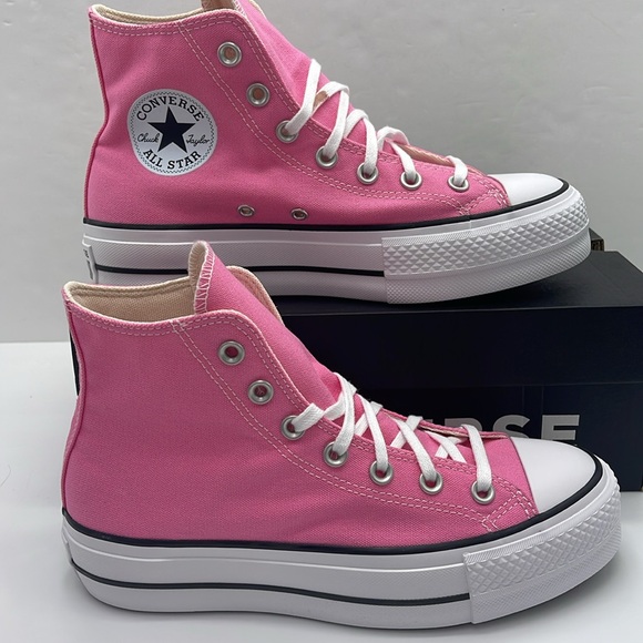 Converse Shoes - Converse WMNS Platform Sneakers CTAS Lift Hi A08216F
CTAS LIFT HI
PINK/WHITE
